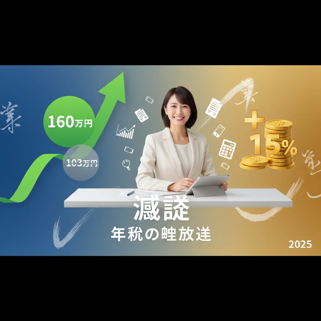 年収480万円でも減税できる！2025年確定申告の年収の壁引き上げで得する人・損する人
