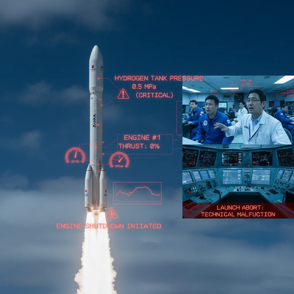 H3ロケット8号機失敗の真因は水素タンク圧力低下？JAXA会見で明かされた詳細と今後の影響
