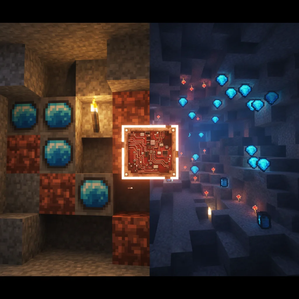 Minecraft 1.7.10から最新版1.21.11への大変化｜鉱石分布・コマンド・レッドストーン完全ガイド