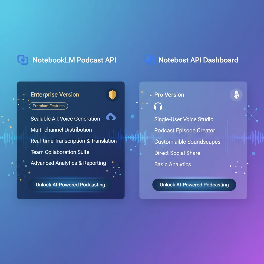 NotebookLMのポッドキャスト生成APIは個人では使えない？2025年最新版の利用条件を徹底解説
