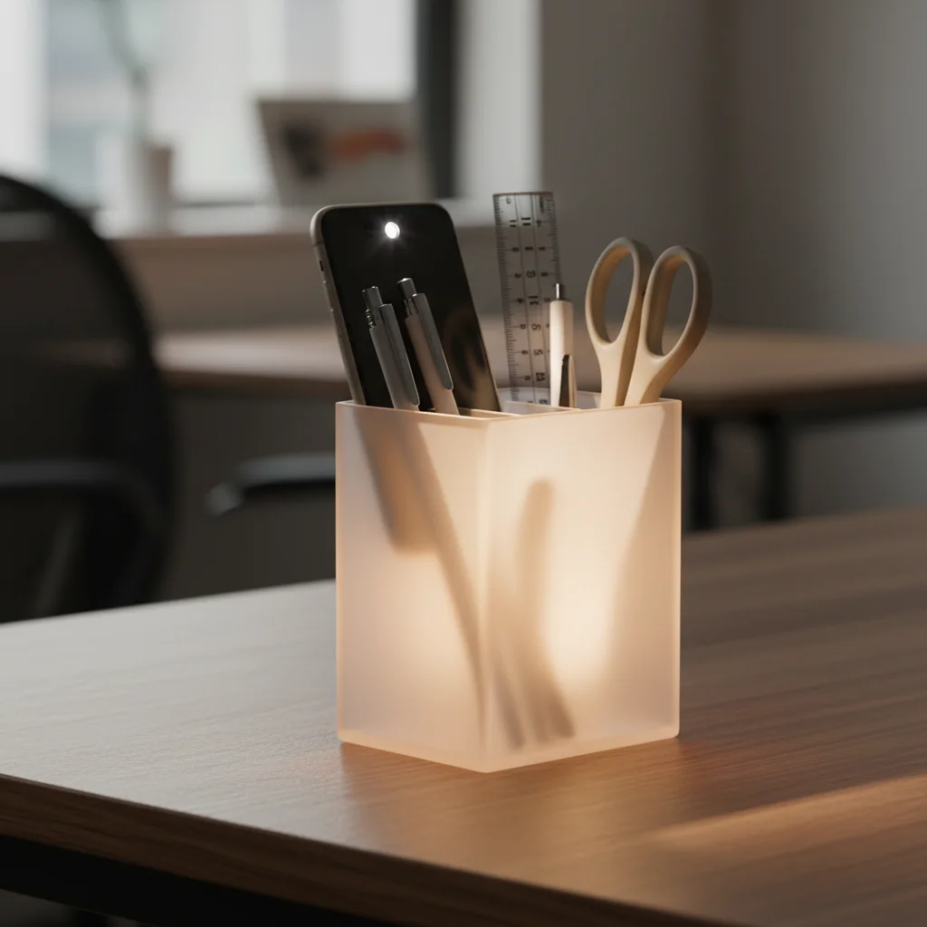 文具好きなら欲しくなる。PLUSのペンスタンドが防災ガジェットに変身する理由