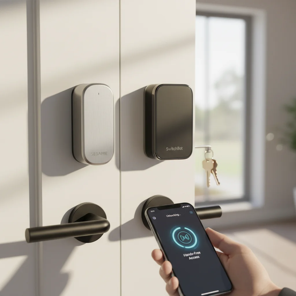 SESAME vs SwitchBot徹底比較｜手ぶら解錠で選ぶスマートロック